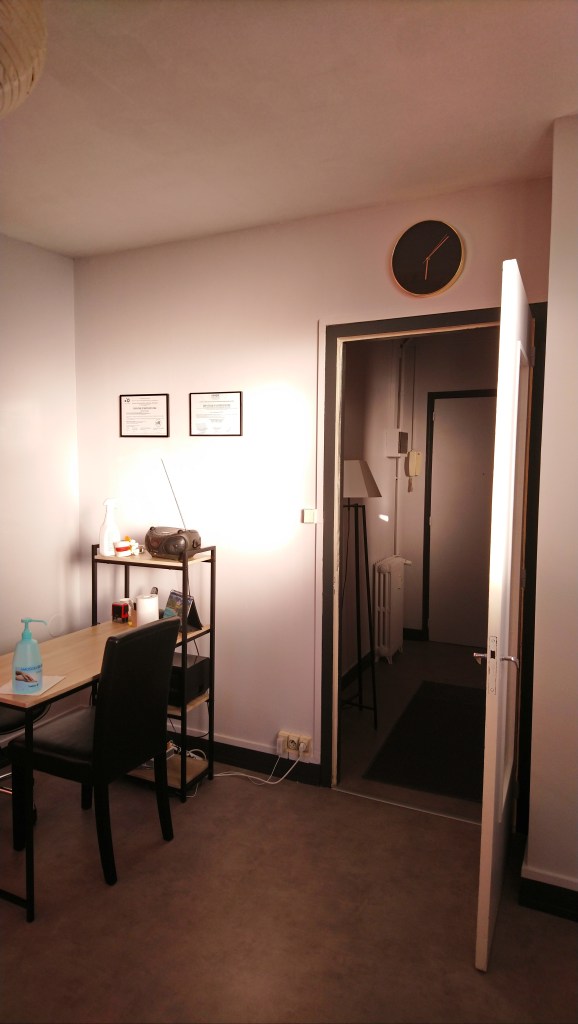 Cabinet rue Legraverend à Rennes en ostéopathie